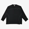 XF-01 Waffle Long Sleeve Black