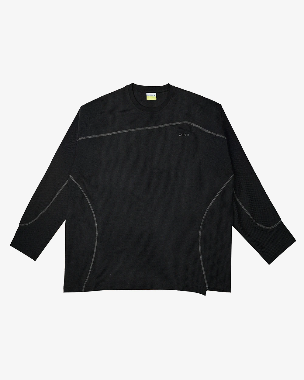 XF-02 Waffle Long Sleeve Black