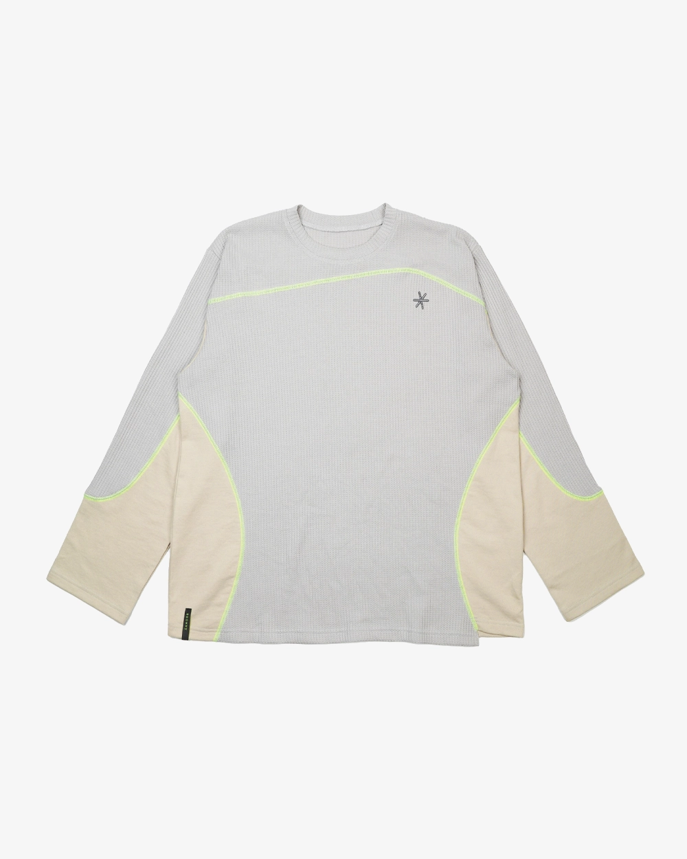 XF-02 Waffle Long Sleeve Grey