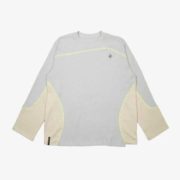 XF-01 Waffle Long Sleeve Grey