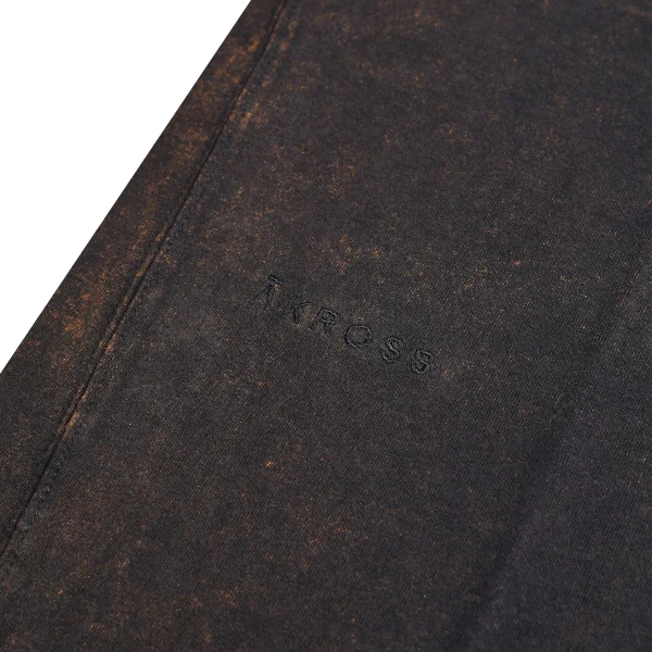 AKROSS BASIC TEES - BLACK WASHED - Image 3