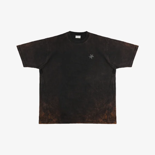 AKROSS Basic Tee - Washed Black